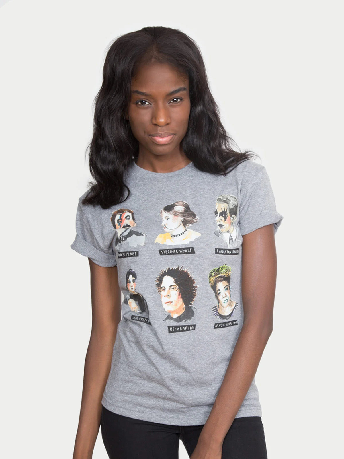 OUT OF PRINT パンキッシュな作家たち ユニセックスTシャツ