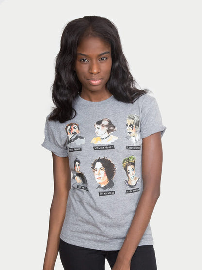 OUT OF PRINT パンキッシュな作家たち ユニセックスTシャツ