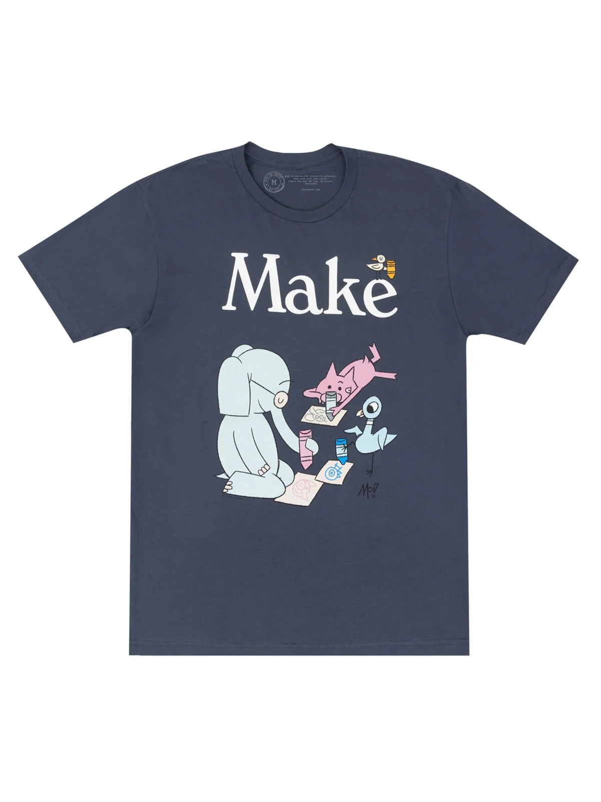 OUT OF PRINT  ぞうさん・ぶたさんシリーズ MakeユニセックスTシャツ