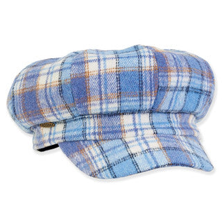 ADORA ニュースボーイ チェック柄キャスケット