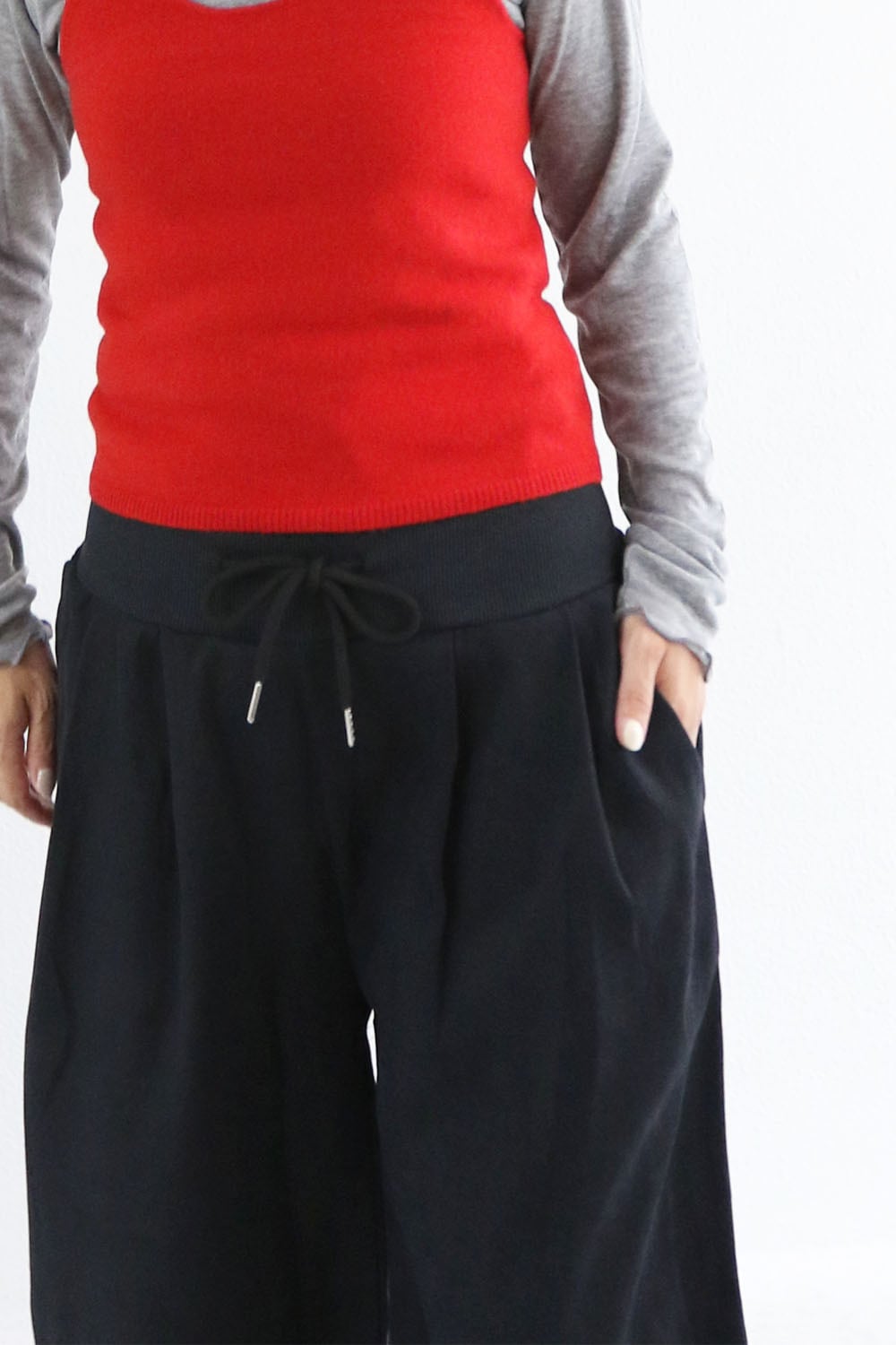 BAD ウエストリブパンツ