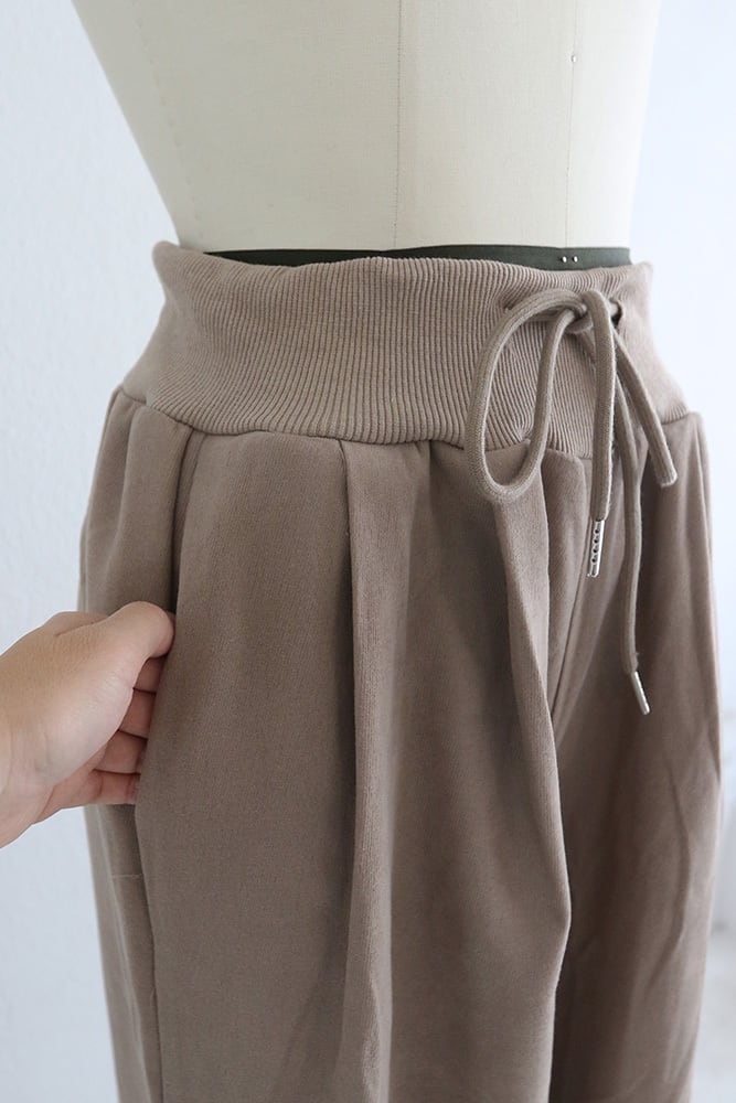 BAD ウエストリブパンツ