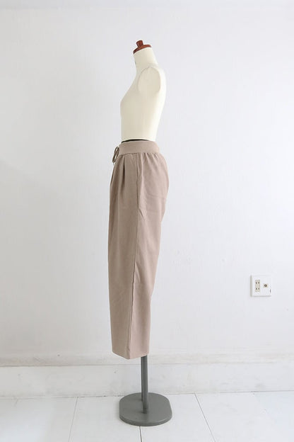 BAD ウエストリブパンツ