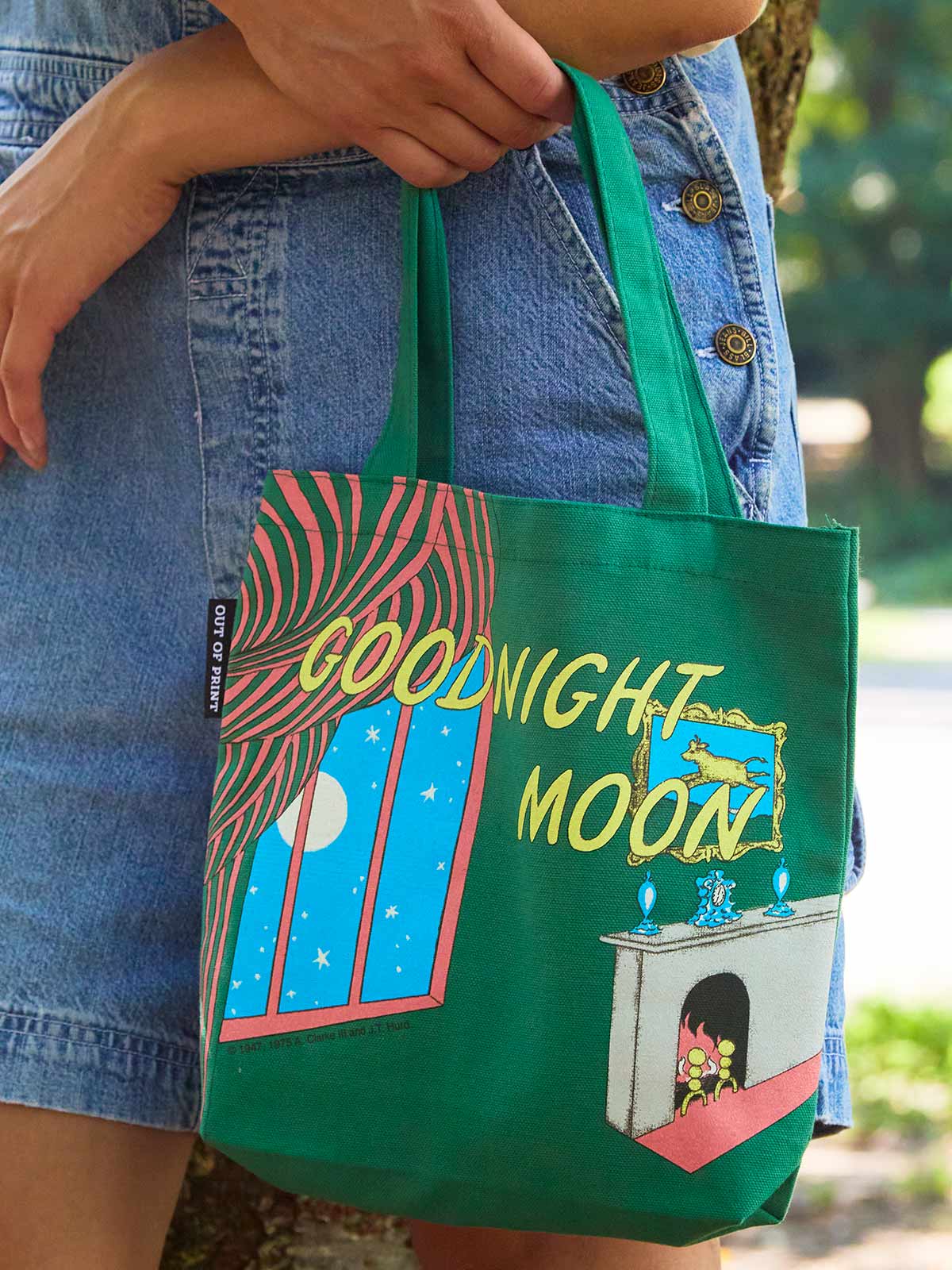 OUT OF PRINT おやすみなさいおつきさま　ミニトートバッグ