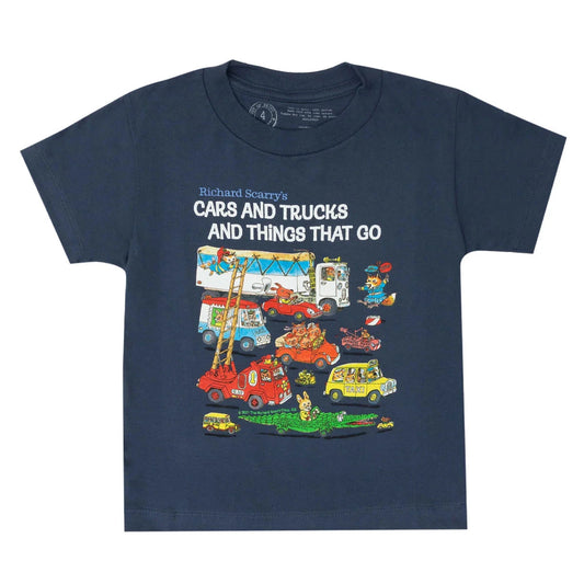 OUT OF PRINT【車とトラック】キッズTシャツ CARS AND TRUCKS AND THINGS THAT GO