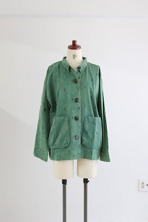 BAD ストーンウォッシュプリントジャケット