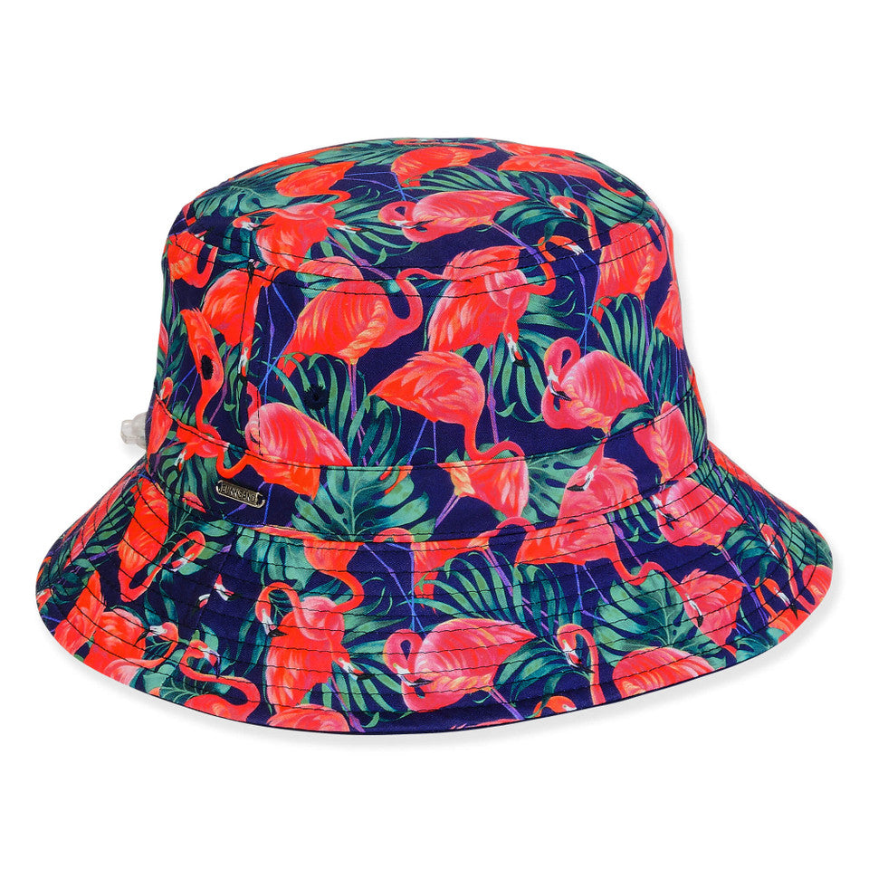 SunNSand バゲットハット フラミンゴ