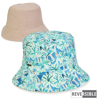 SunNSand リバーシブルバゲットハット