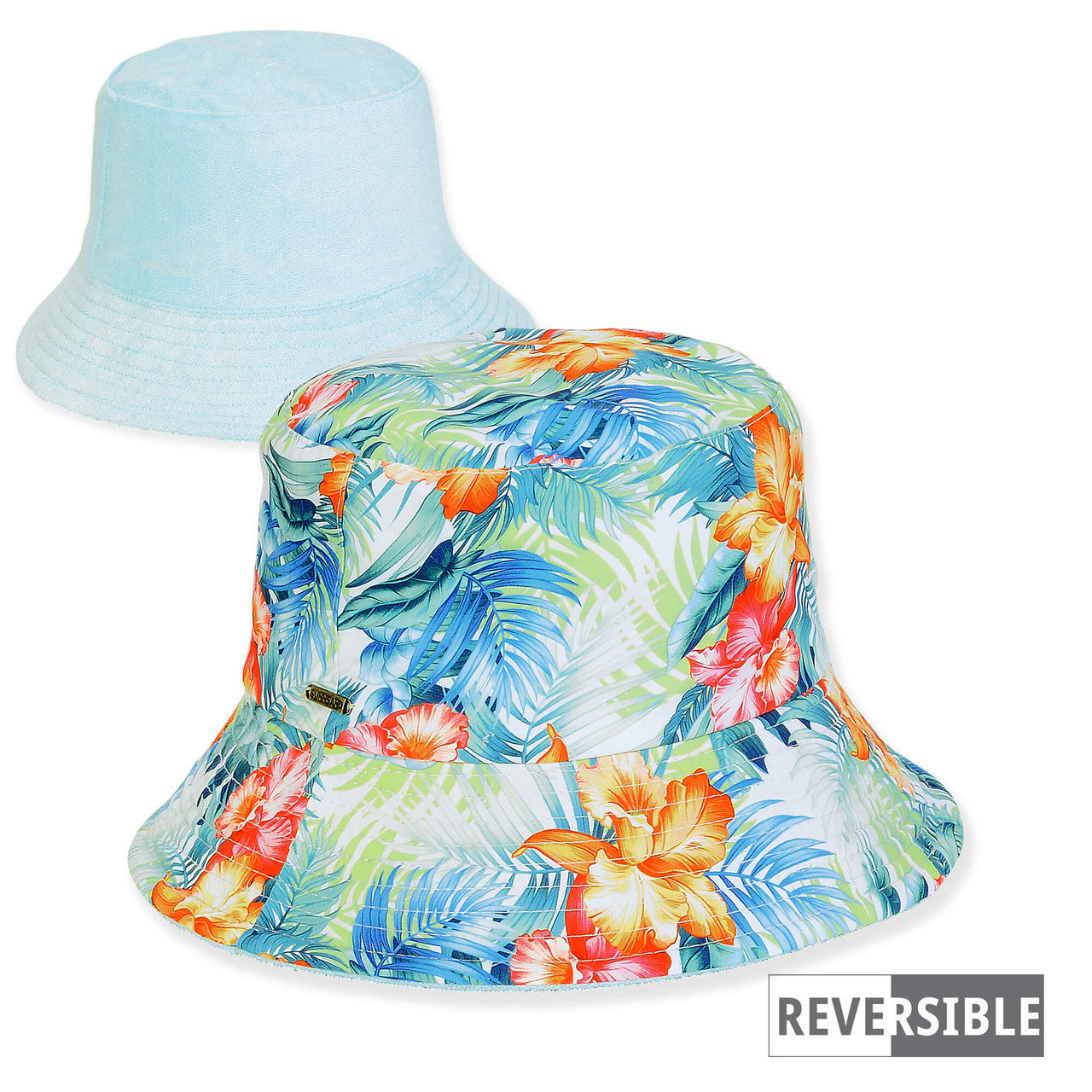 SunNSand リバーシブルバゲットハット
