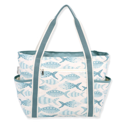 SunNSand シェル おさかなショルダートート（Pam Vale / Jewel Branding）