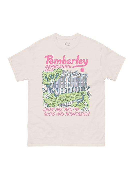 OUT OF PRINT【Pemberly】高慢と偏見 ユニセックスTシャツ