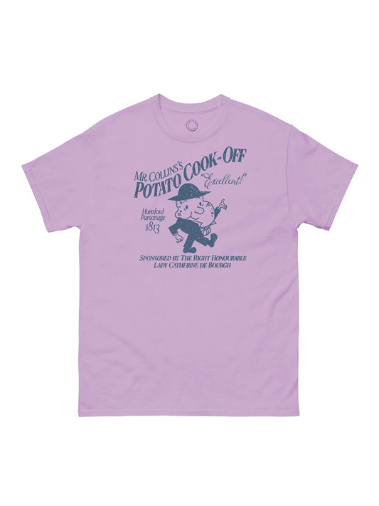OUT OF PRINT高慢と偏見 Mr.Collons’Potato Cook-off Fish Bowl ユニセックスTシャツ