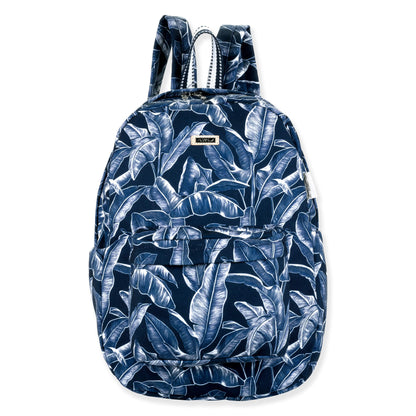 SunNSand リーフ柄バックパック ネイビー